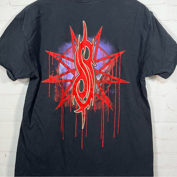 Slipknot T-Shirt The Devil In I VHS Band Mens Large Rap Metal Rock Band Horror - Picture 6 of 7